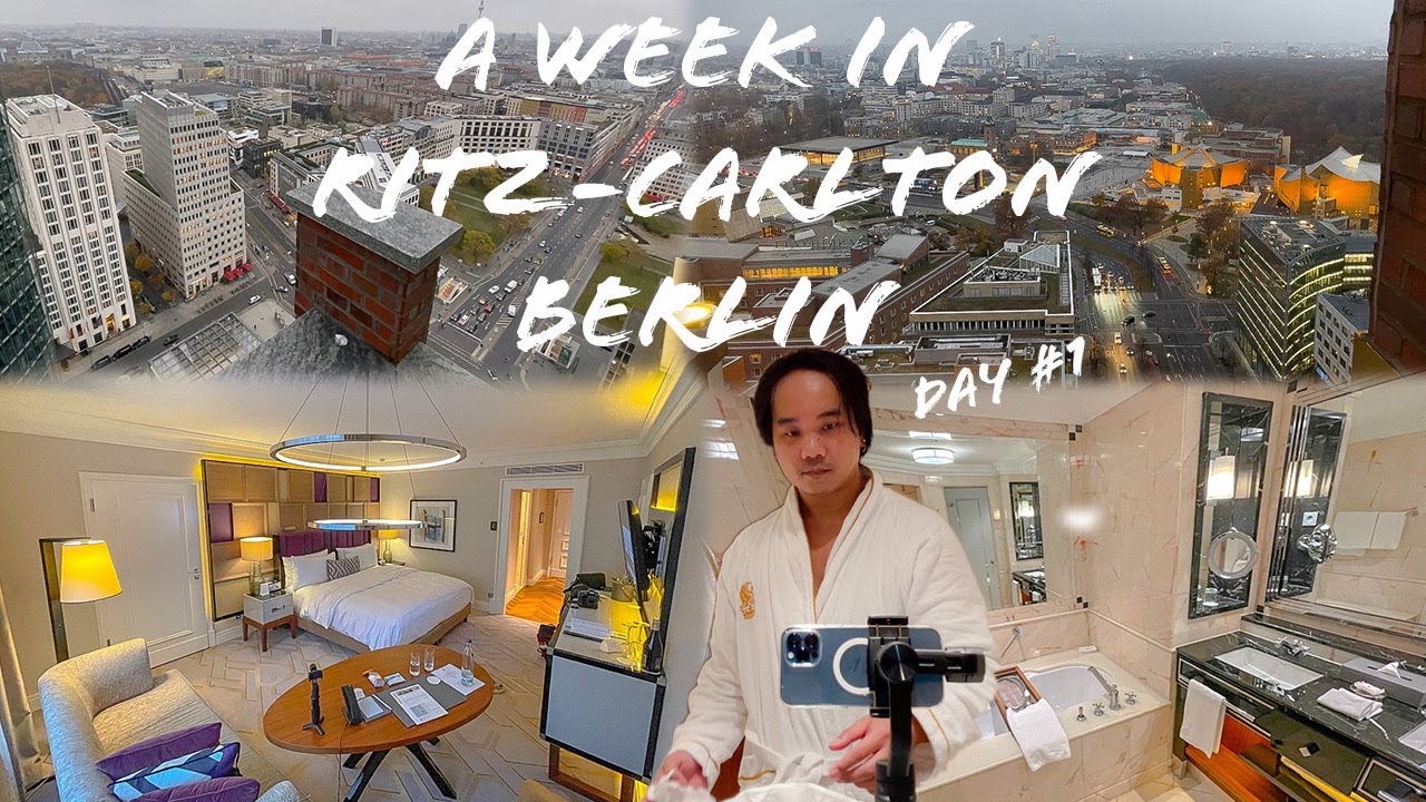 Видеоблог из Берлина, день 1: Неделя в отеле Ritz-Carlton Berlin! Панорамная ярмарка и рождествен...