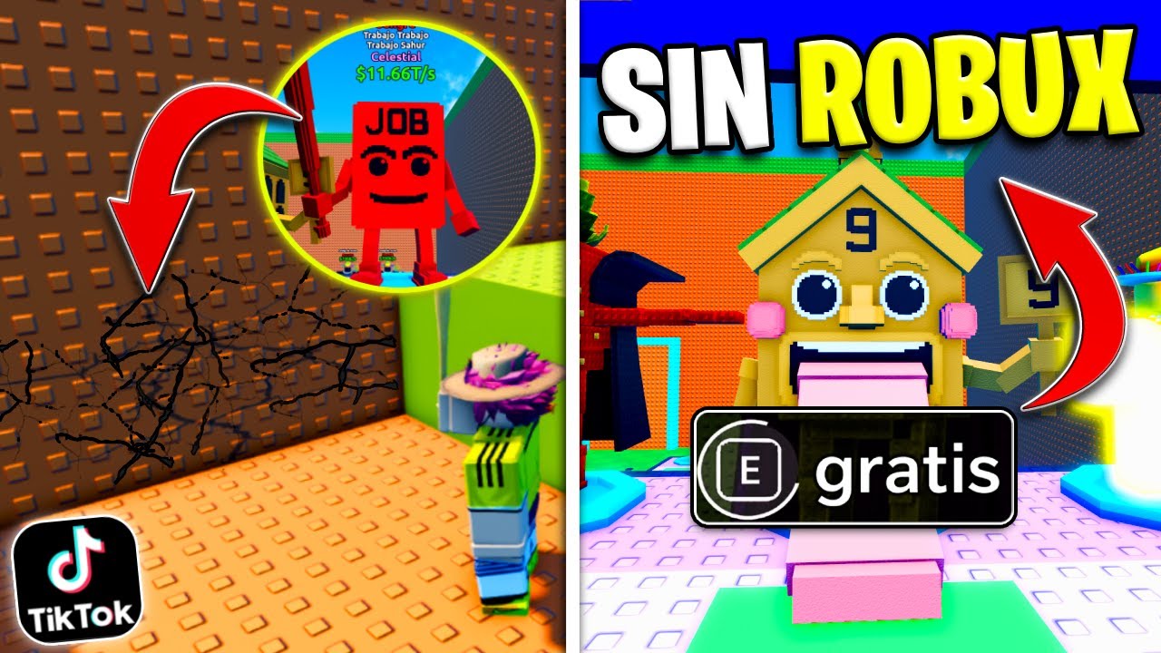 Probé los TIKTOKS más VIRALES de Escapa del Tsunami por Brainrots!😱
