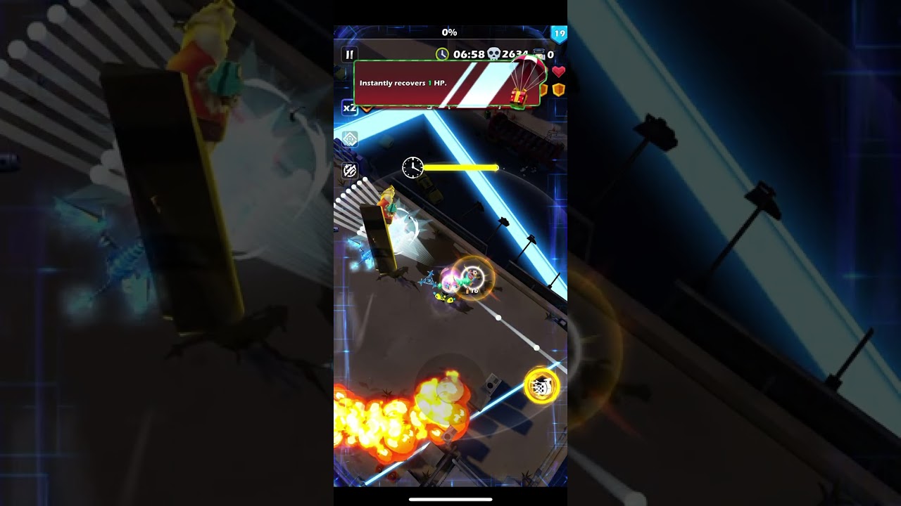 Zombie Waves Stage 78 - 2x Speed