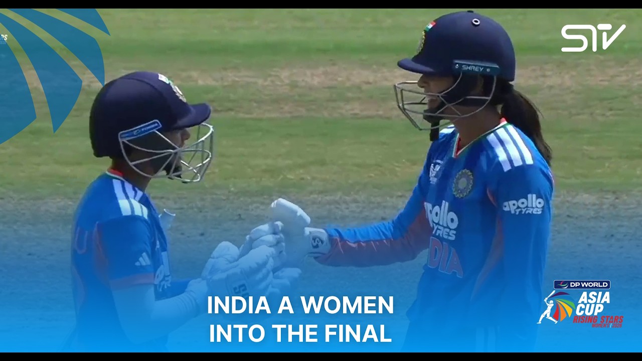 India Into The Final | SL A W vs IND A W | Semi-Final 1 | Women's Asia Cup Rising Stars | ZM1H