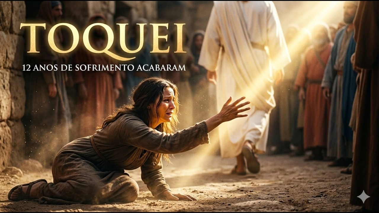 SOFREU POR 12 anos .... após tocar em jesus o resultado vai te fazer querer tocar nele TAMBÉM