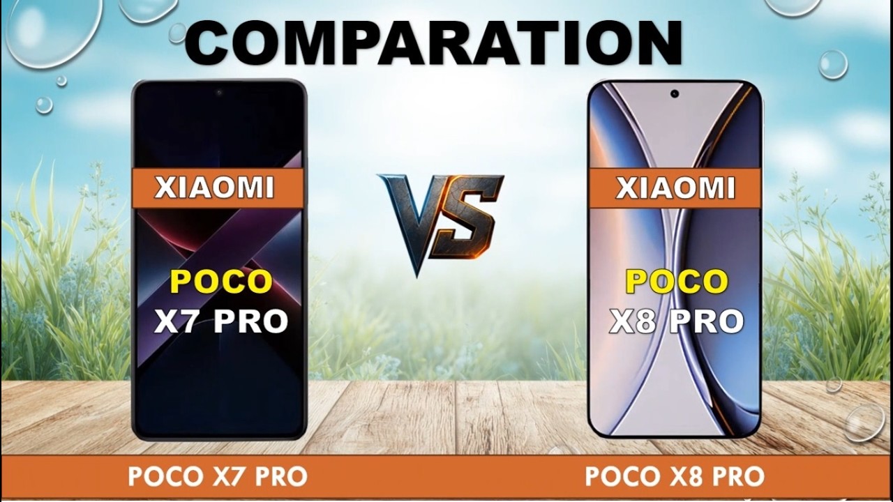 Poco X7 Pro Vs Poco X8 Pro Comparation