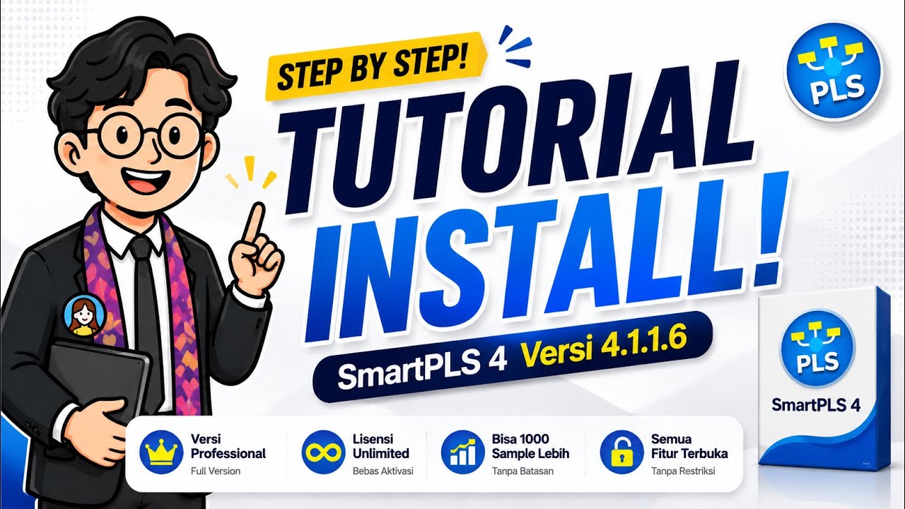 Tutorial Install SmartPLS 4 Versi Terbaru 2025!