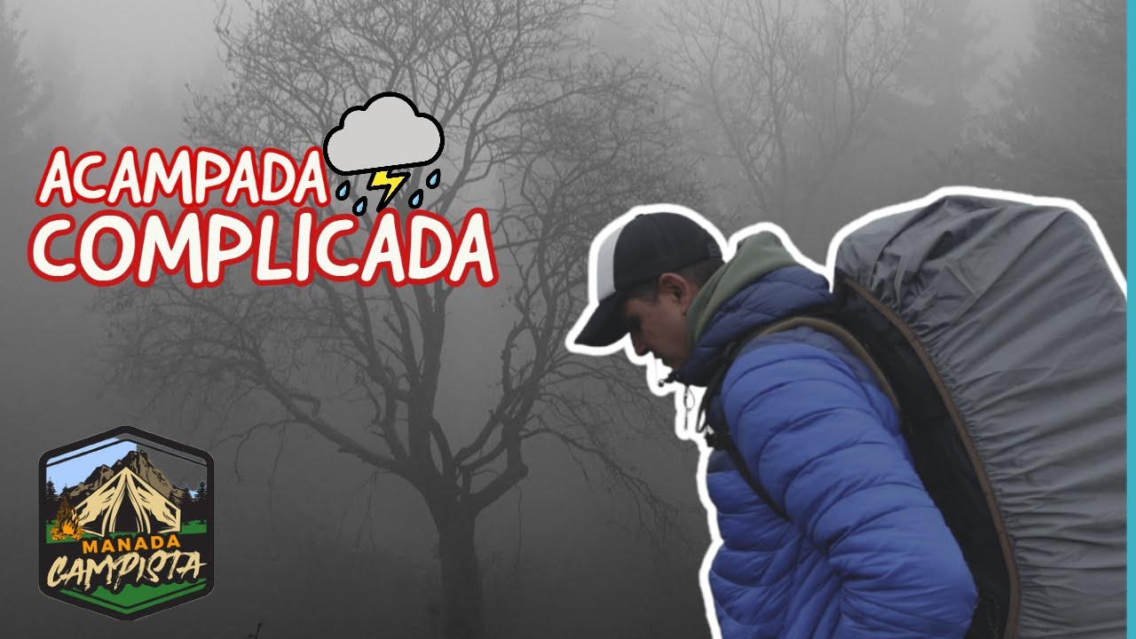 🌩️Acampada  EXTREMA🌨️| No hay donde acampar