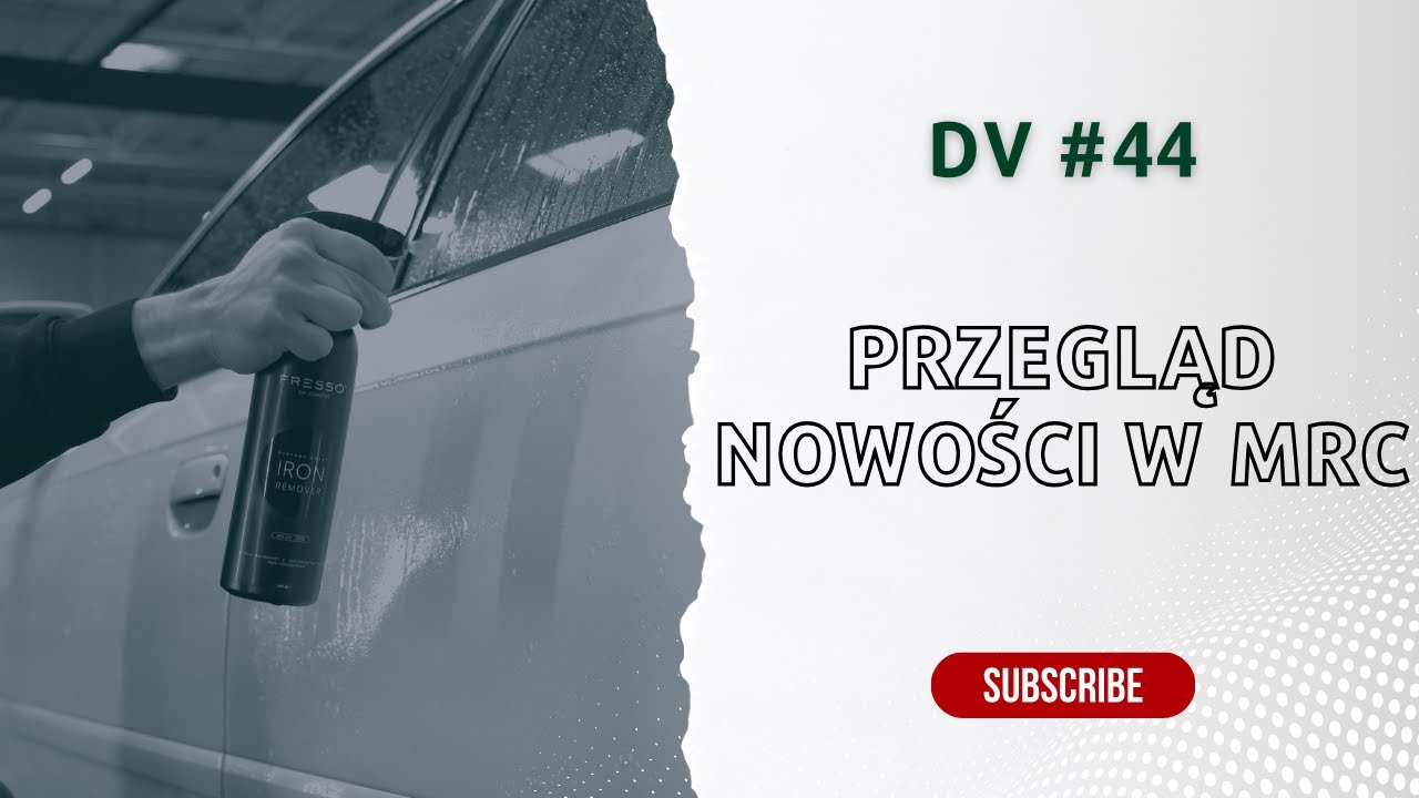 DV#44 - Przegląd nowości w MRC | Fresso Iron Remover, ADBL