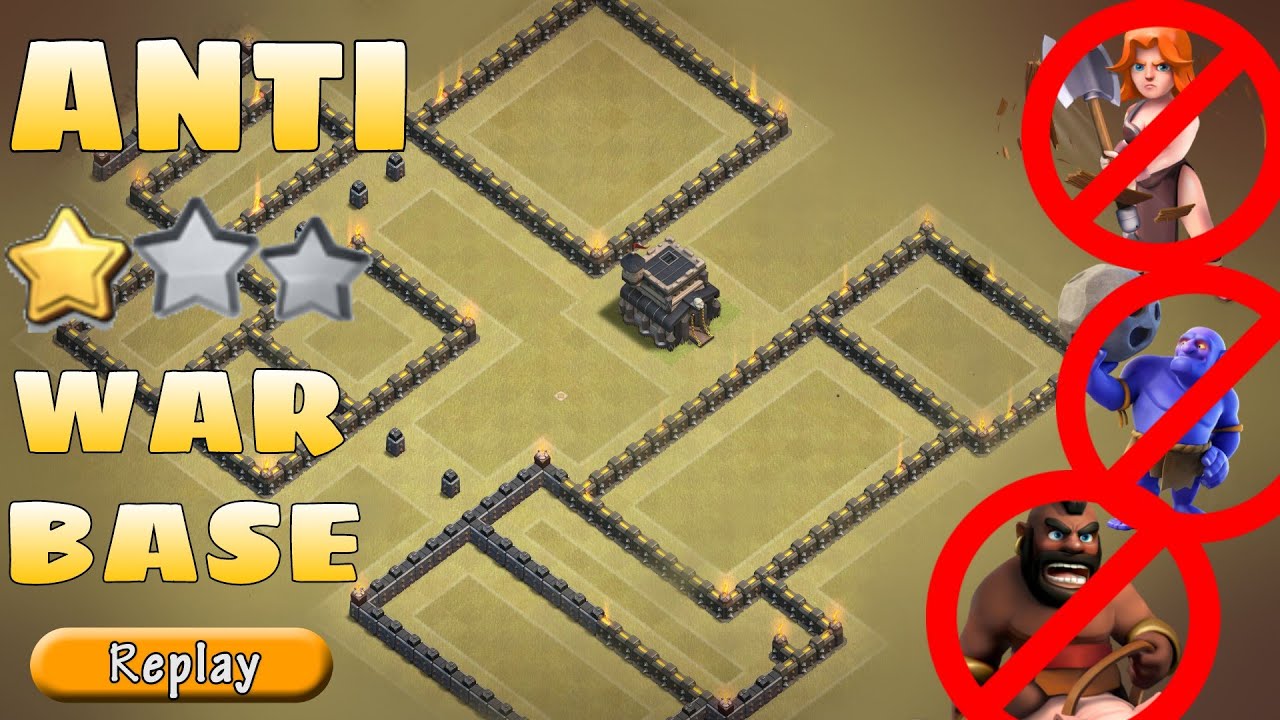 Th9 WAR BASE | Anti 3 STARS ( GOVAHO & HGHB ) + REPLAYS | NEVER GOT 3 STARED! | Clash of clans