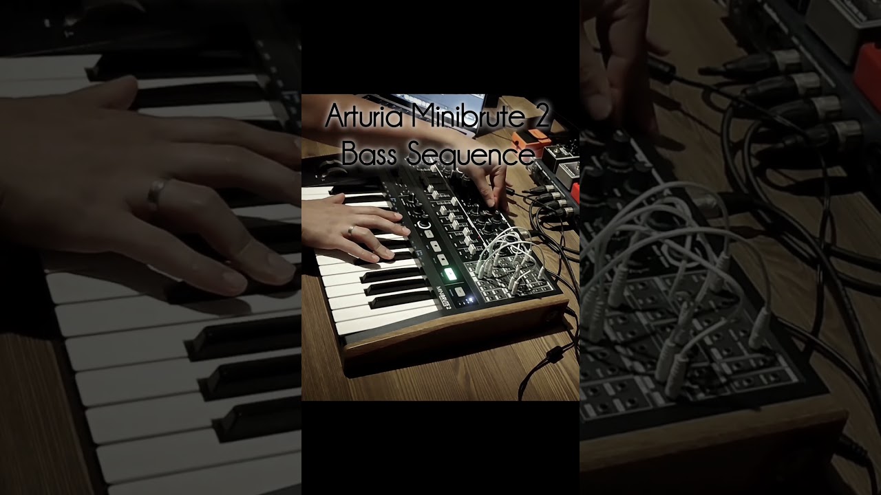 Arturia Minibrute 2 Bass Sequence