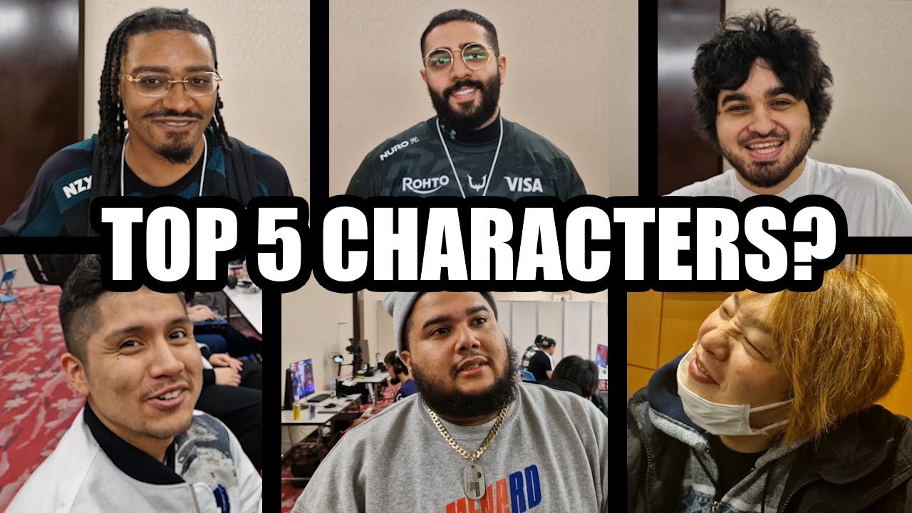 Yapcom Cup - Who are the top 5 SF6 characters?
