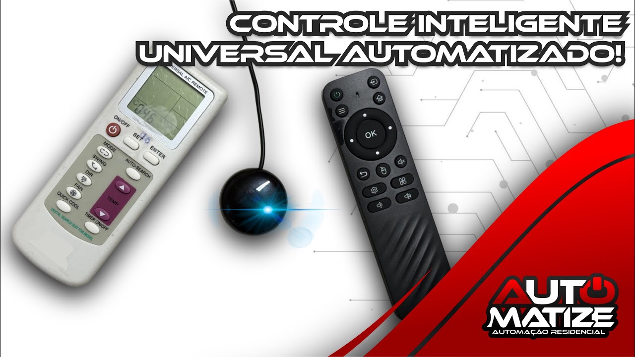 Controle Infra-Vermelho INTELIGENTE (COMO INSTALAR PASSO-A-PASSO!) - Aprenda e Automatize