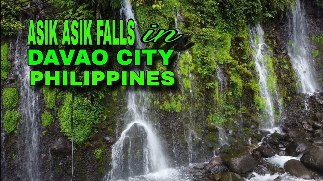 ASIK ASIK FALLS DAVAO CITY / MINI ASIK-ASIK FALLS IN TAMAYONG / AERIAL AND CINEMATIC SHOT