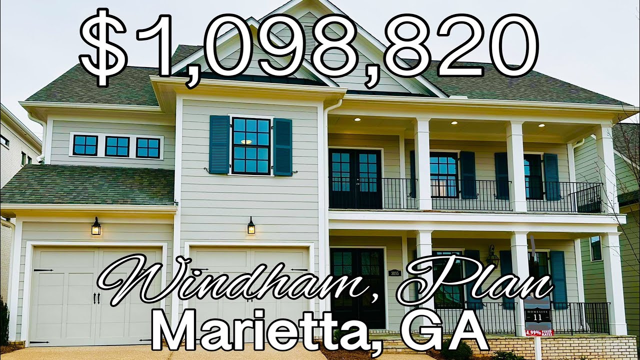 Explore New Construction Homes For Sale in Marietta, GA - 4 Beds and 5 Baths | D. Lowe The Realtor