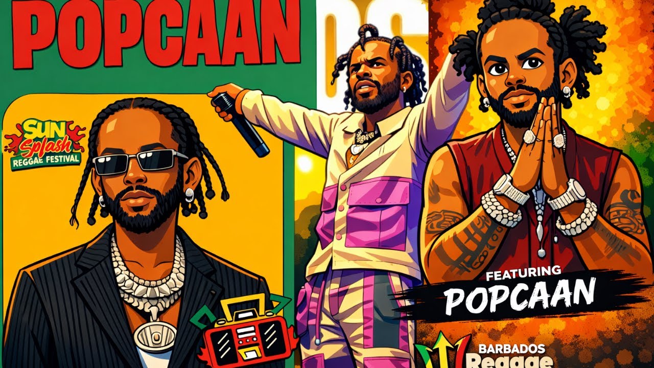 POPCAAN HEADLINE FESTIVAL IN BARBADOS AND HOLLAND 📍 BILLIONAIRE STATUS VIDEO REVIEW
