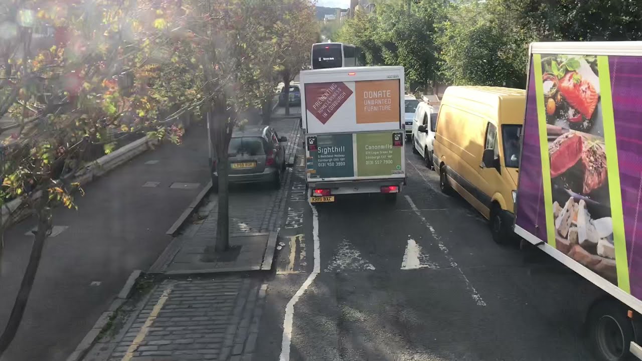 Lothian Buses Route 10 Western Harbour - Bonaly