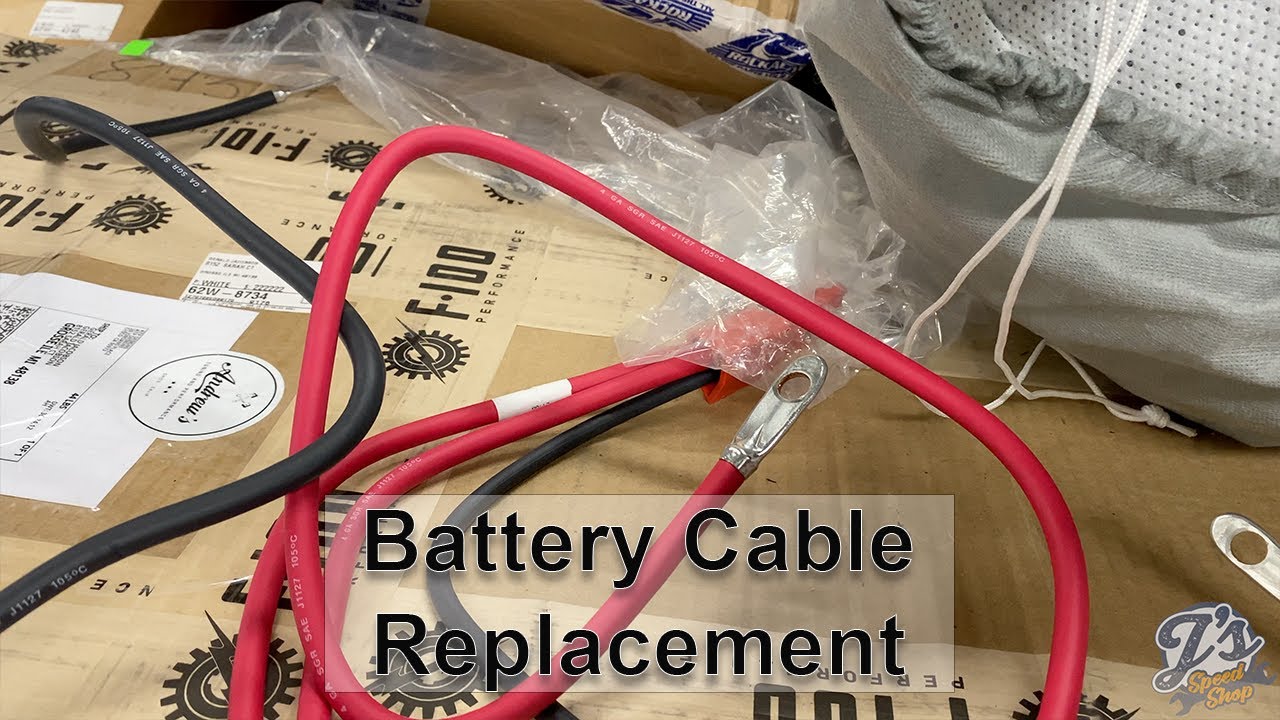 Battery Cable Replacement 4th Gen F-Body Camaro / Firebird / Trans Am