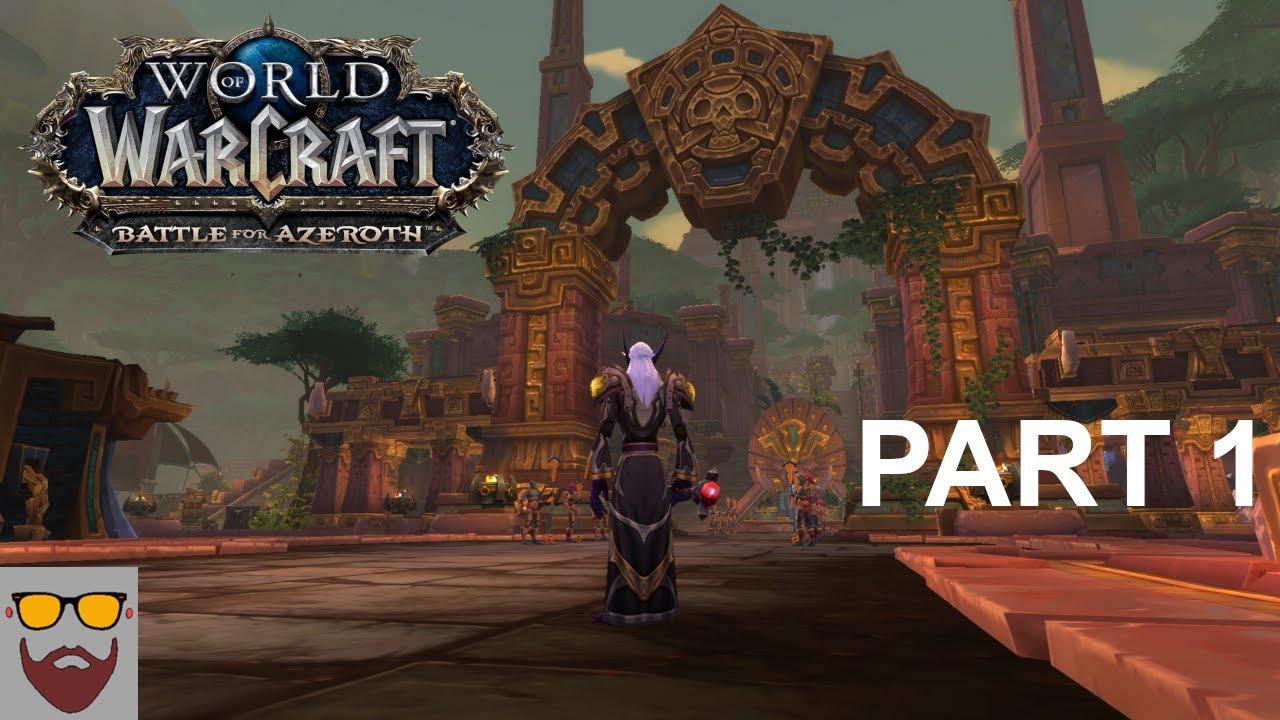 Let's Play WoW - BFA - Nighborne Mage - Part 1: The Stormwind Extraction - Gameplay Walkthrough