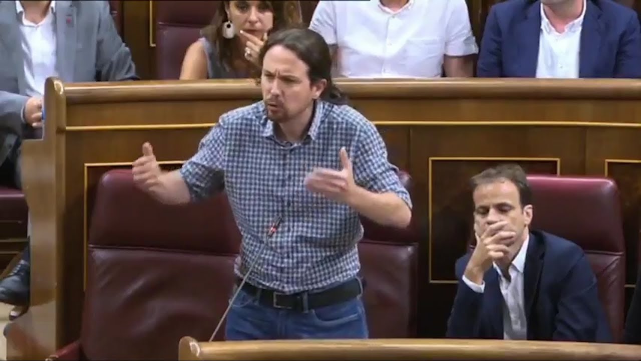 Debate de investidura: Pablo Iglesias explota contra Pedro Sánchez
