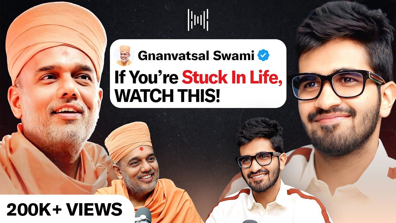 Gnanvatsal Swami’s Most Motivational Podcast For Everyone | Kushal Lodha #160