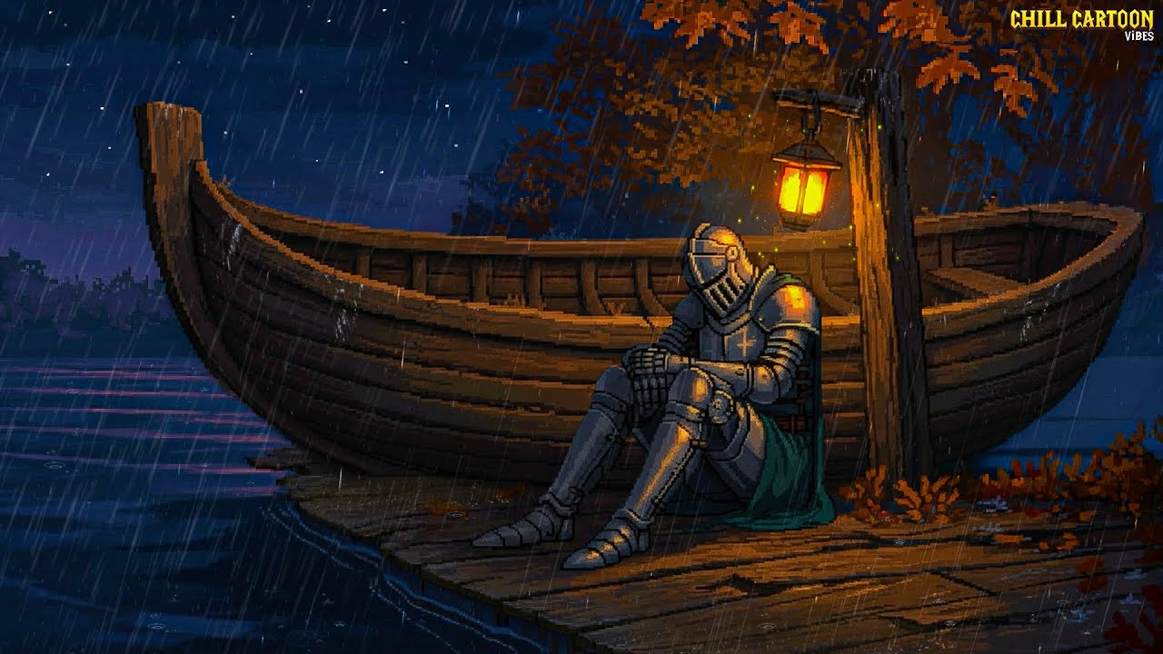 The rain is falling.. You deserve some rest