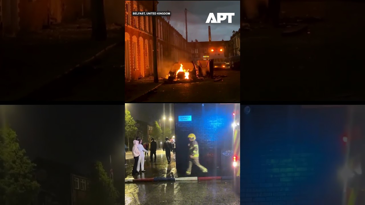 Belfast Streets Smoulder After Riots Sparked by Stabbing Case | APT