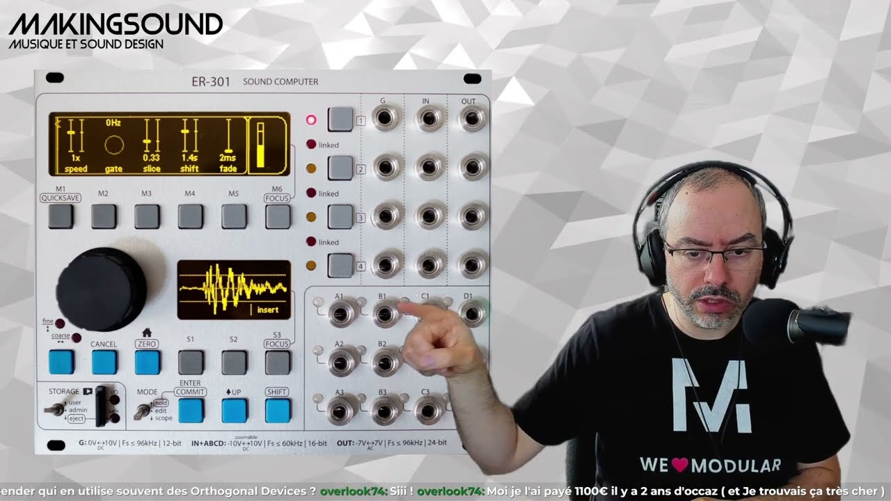 Orthogonal Devices ER-301 : pr&eacute;sentation + cas pratique (un patch inspir&eacute; du Torso S-4)