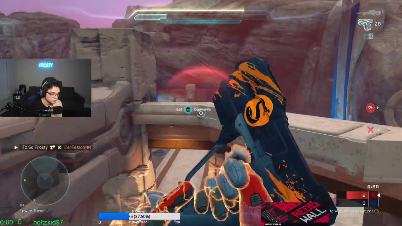 HALO 5 CHAMPION GAMEPLAY - 20-0 PERFECTION (Refuge CTF)
