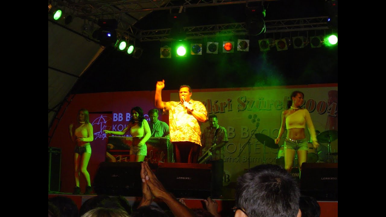 2004 -Lagzi Lajcsi koncertjéből -BB szüreti fesztivál