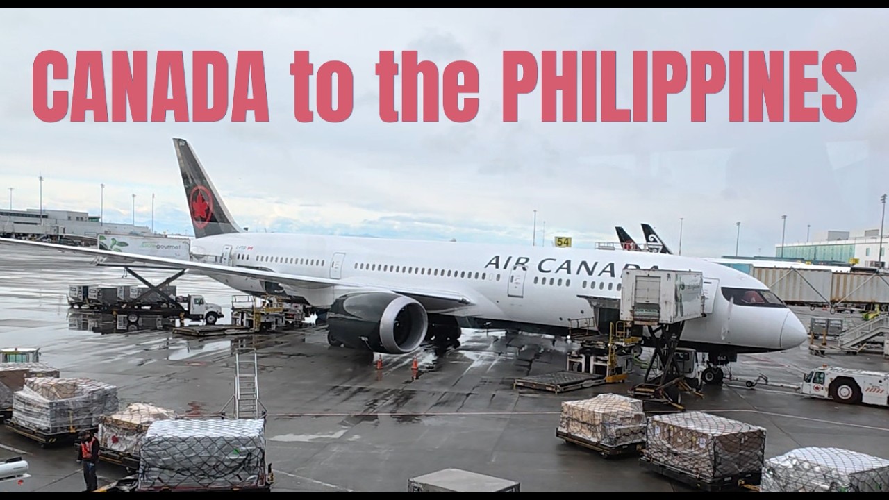 Boyz Philippine trip part 1 The plane trip from Canada to the Philippines.
