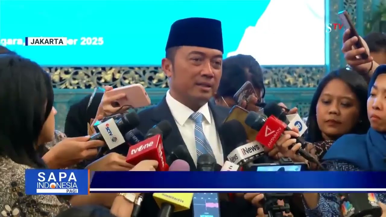 Momen Presiden Prabowo Lantik Akhmad Wiyagus Jadi Wamendagri di Istana Kepresidenan  SAPA PAGI   KOM