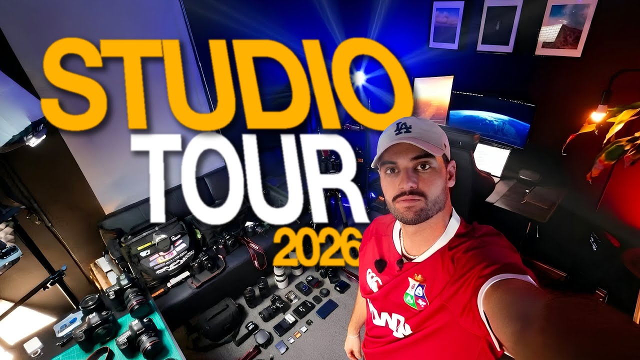 conoce todo mi espacio de trabajo - Estudio Tour 2026