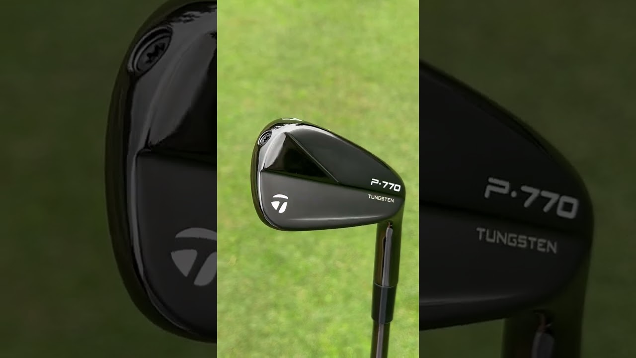 FIRST LOOK At The All-New P&middot;770 Phantom Black Irons | TaylorMade Golf