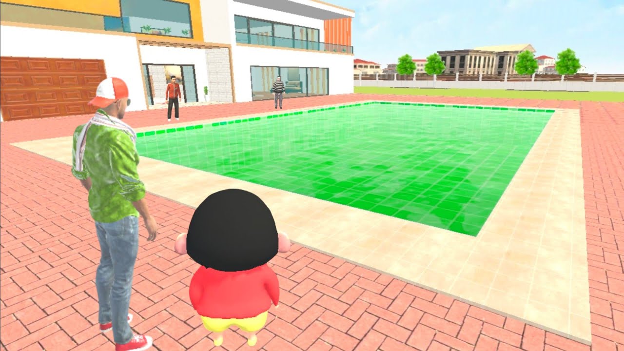 Swimming Pool Colour Change in Indian Theft Auto Simulator Game 