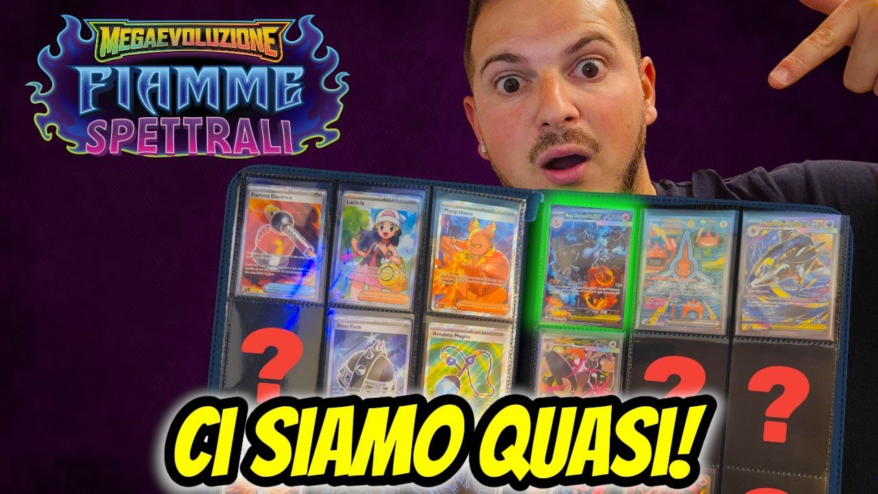 Il Masterset di Fiamme Spettrali è quasi completo… è ora di sistemarlo!🔥