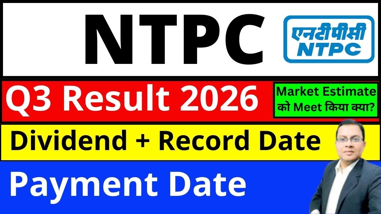 NTPC Share Q3 Result 2026 I NTPC Share dividend I NTPC share latest news today I NTPC share result