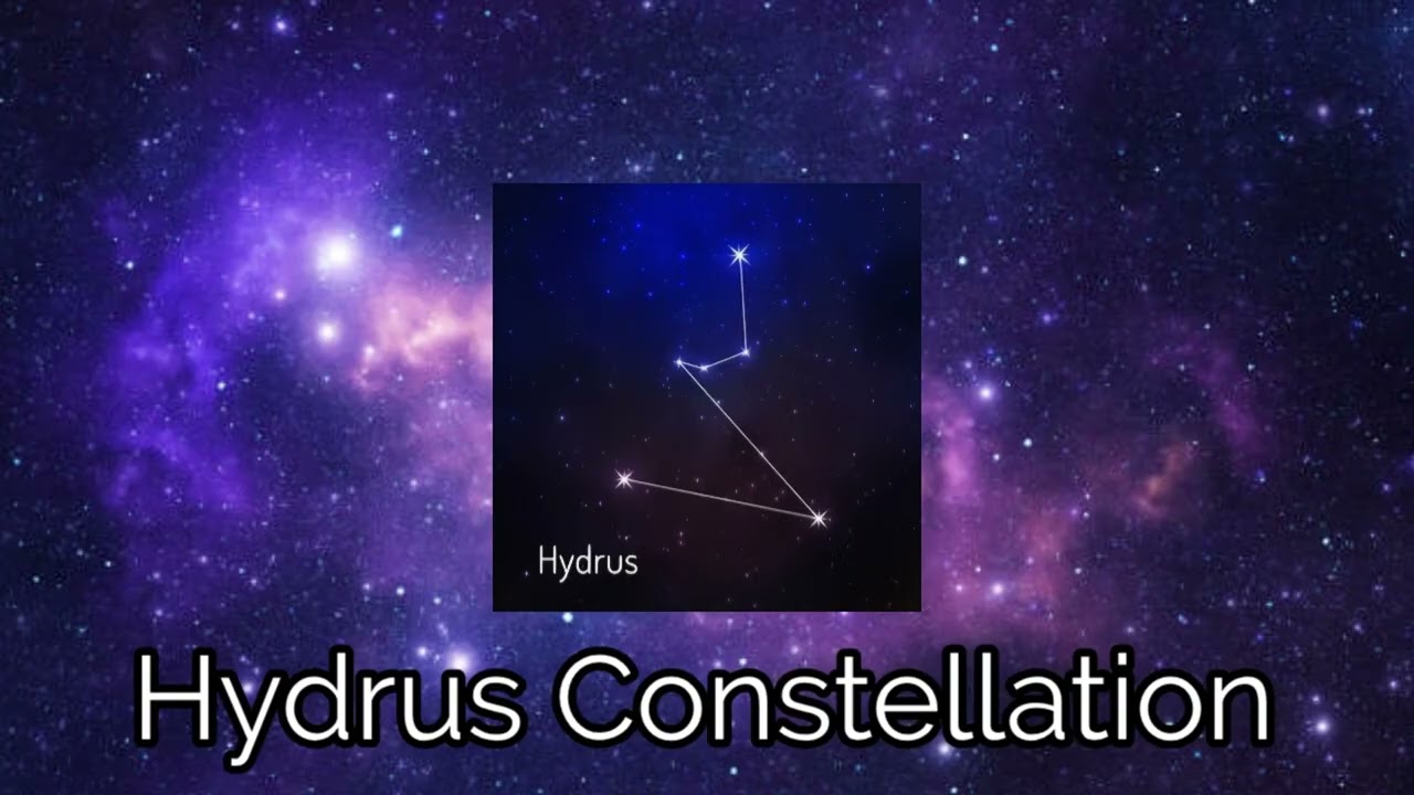 Hydrus Constellation (444Hz) Cosmic Sound Bath (Sonification)