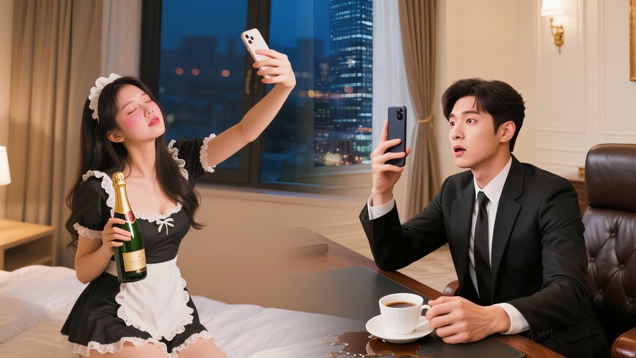 فتاة ثملة تظن أن الرئيس التنفيذي هو صديقها المقرب وترسل له صورة سيلفي مثيرة! وقد وقع في حبها بجنون!