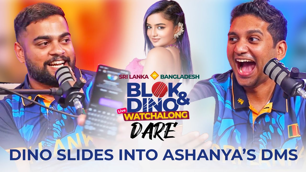 Dino Slides into Ashanya Premadasa's DMs | Live Watchalong Dare | ‪