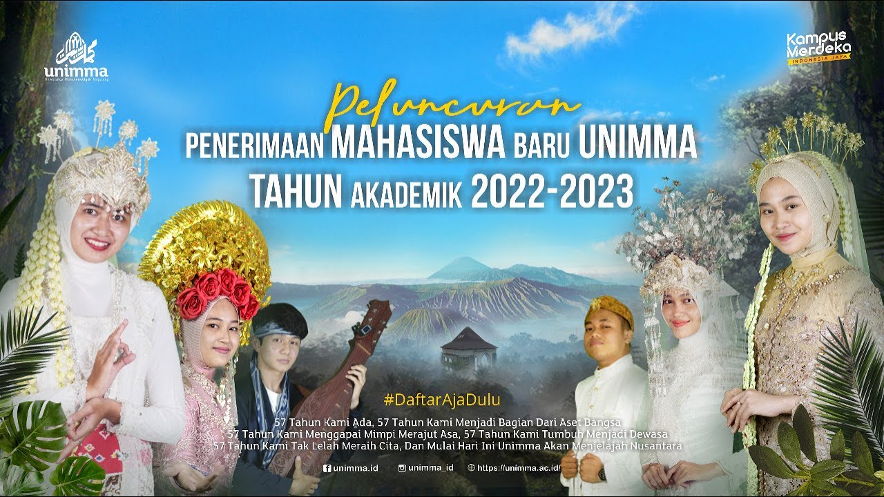 Pecah! Pembukaan PMB UNIMMA 2022 - 2023
