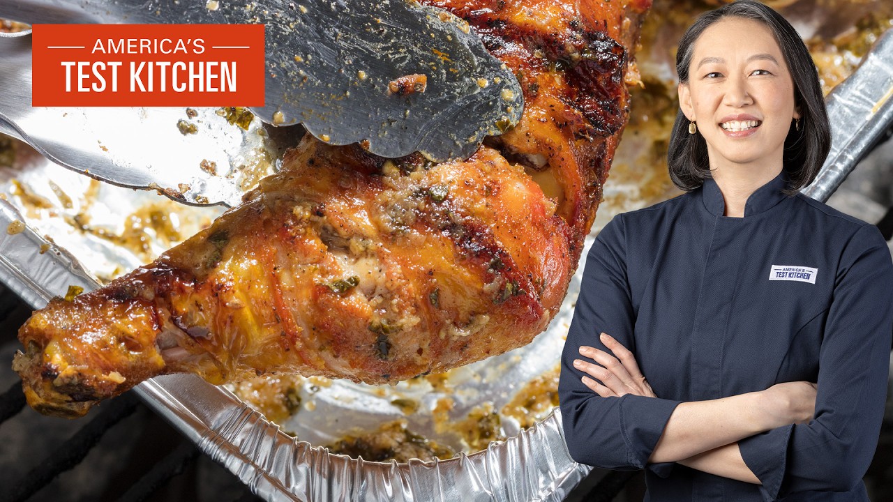 How to Make Grilled Chicken with Adobo and Sazón  | America's Test Kitchen