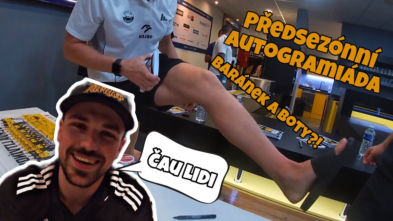 BARÁNEK OPĚT UKÁZAL BOTY | PŘEDSEZÓNNÍ AUTOGRAMIÁDA HC VERVA LITVÍNOV | Elektrik