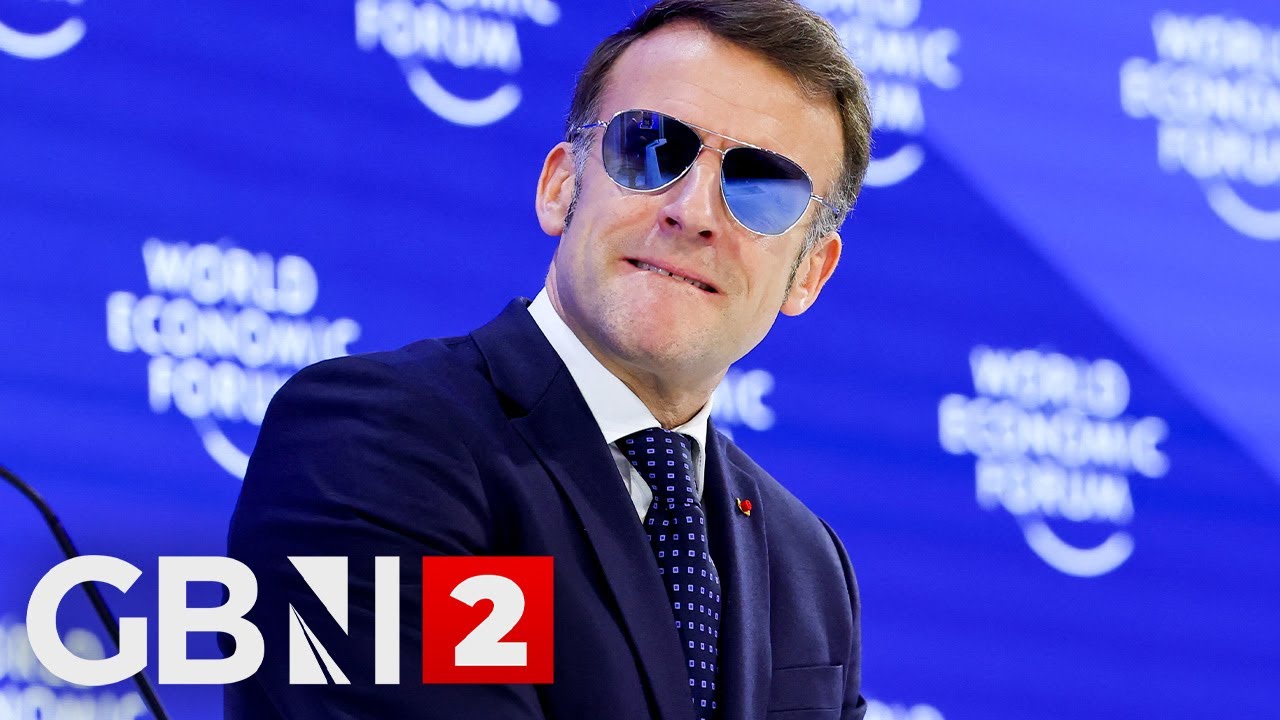 WATCH: France's Macron delivers a speech at the WEF in Davos