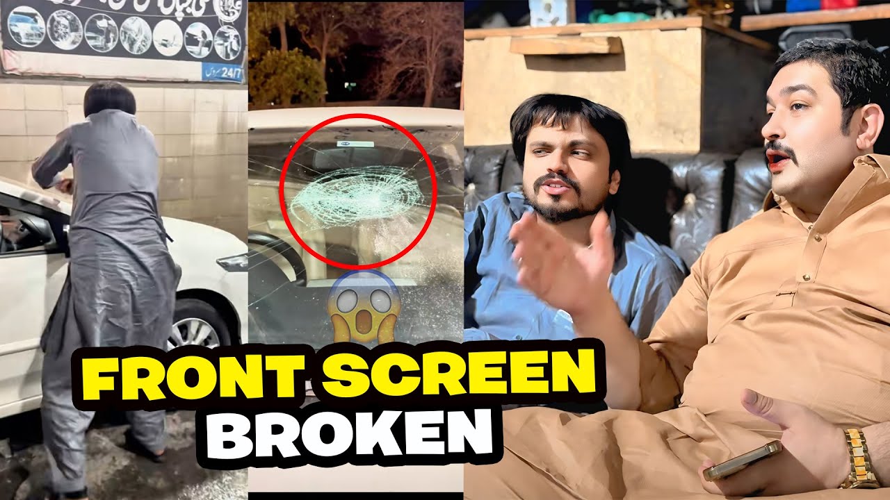 Asad King Ne Gari Ki Front Screen Tor Di | Ali Lajpal Bhai