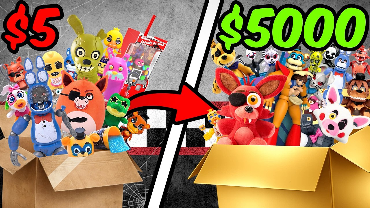 $5 VS $5000 FNAF MYSTERY Box
