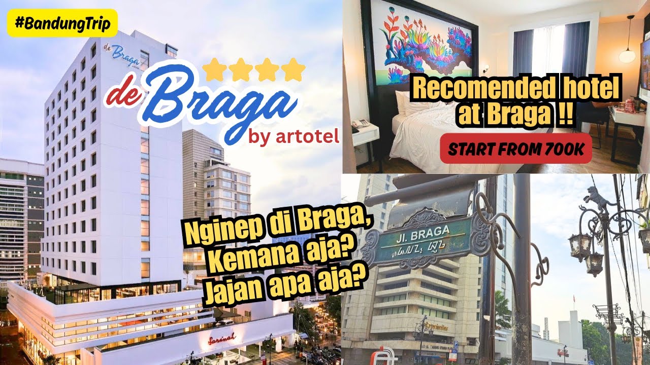 De Braga by artotel | Rekomendasi Hotel Braga Bandung | Jalan Jajan Kulineran di Braga Bandung