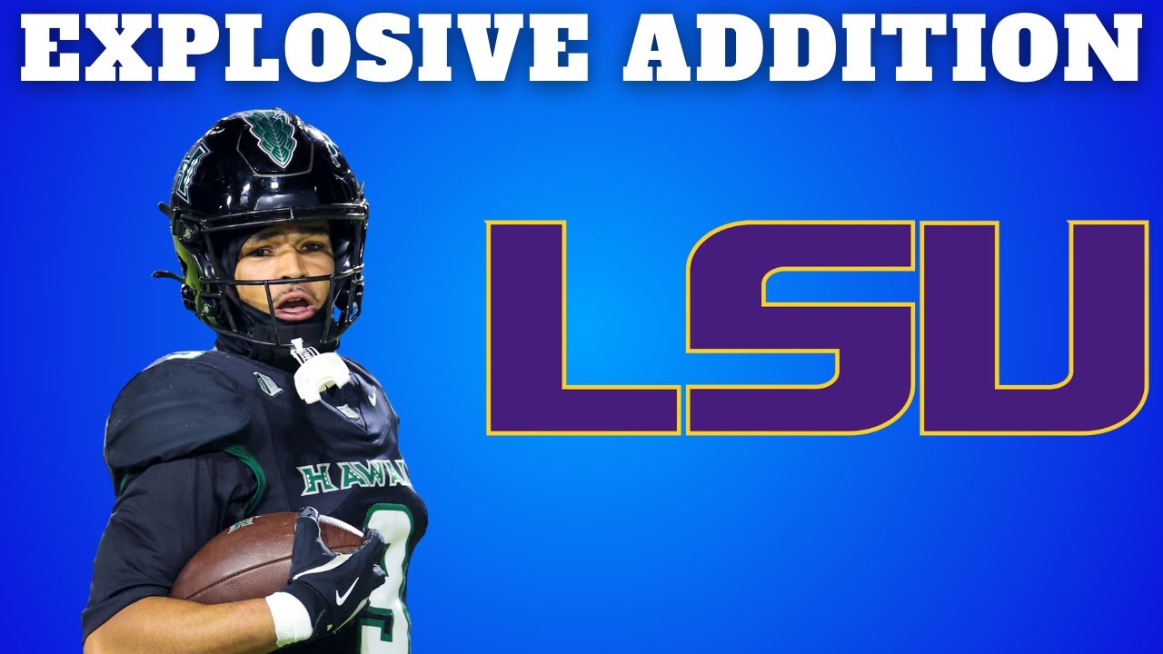 Meet LSU’s New Weapon: Transfer WR Jackson Harris Interview