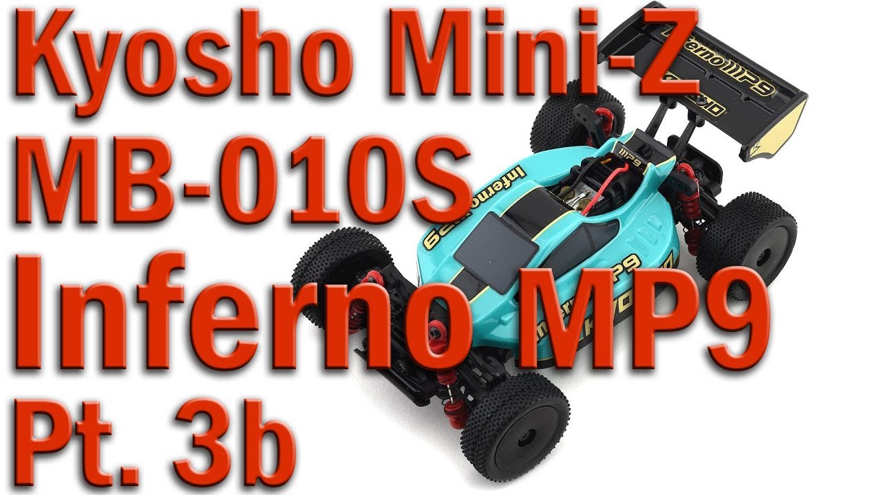 Модификация — Under Guard MBW033 и комплект стабилизаторов MBW030 для Kyosho Mini-Z Inferno MP9 M...