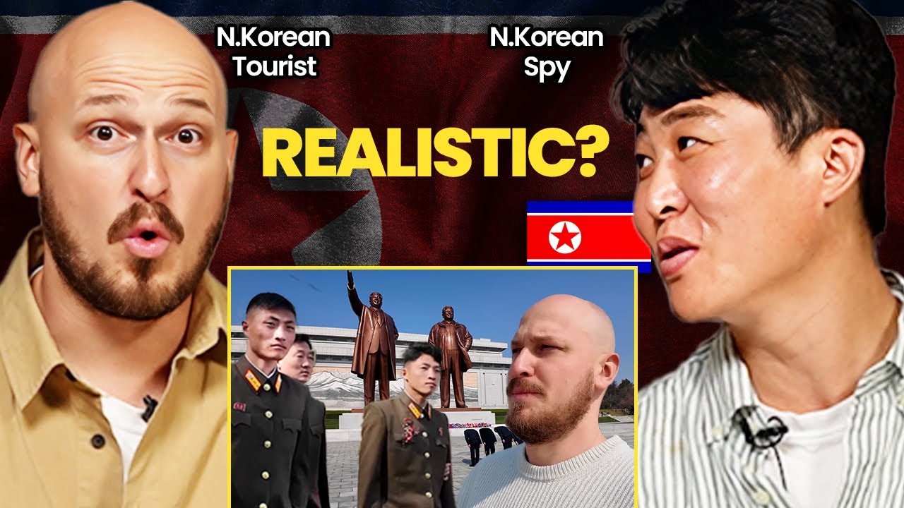 North Korean Spy Reacts to Western Tourist's North Korea Footage