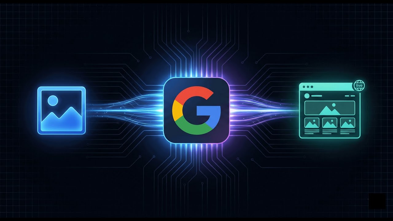 De una Imagen a un Sitio Web Real en Minutos: Creé y Desplegué Mi Portafolio con Google AI Studio