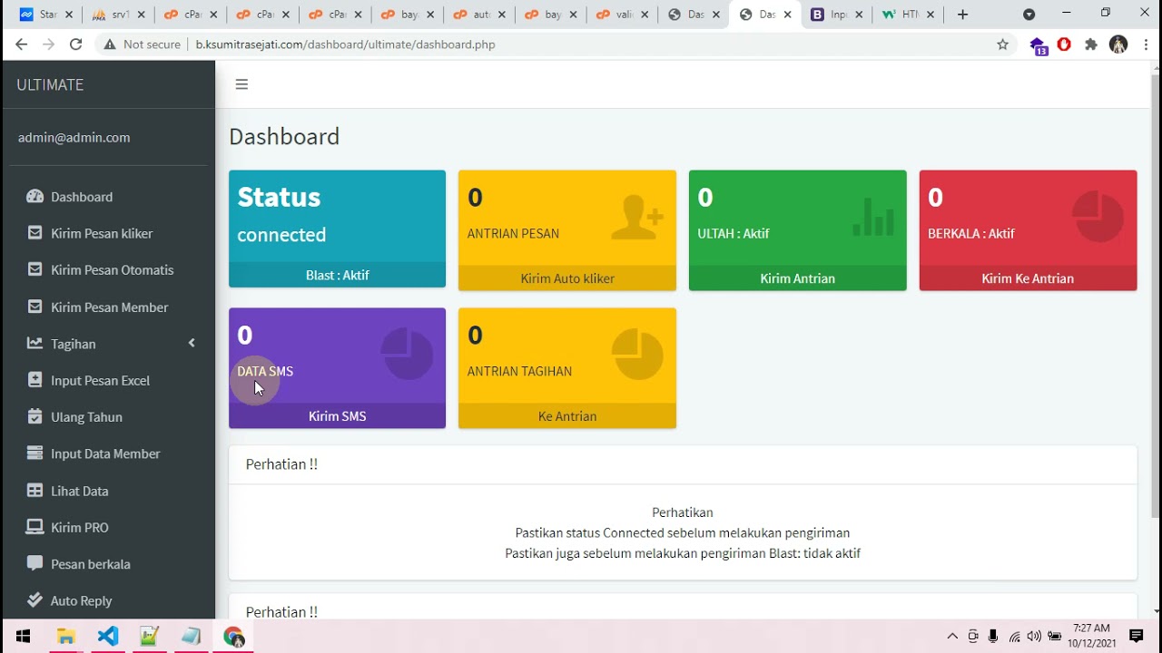 WAWW !!! MUDAH NYA REMINDER TAGIHAN LANGSUNG KE WA NASABAH SECARA OTOMATIS
