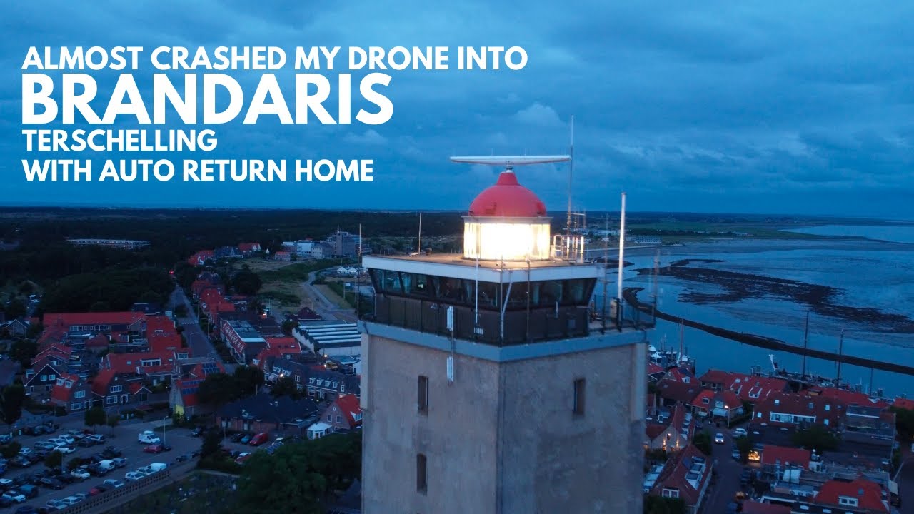 Almost crashed my drone into Brandaris Lighthouse Terschelling