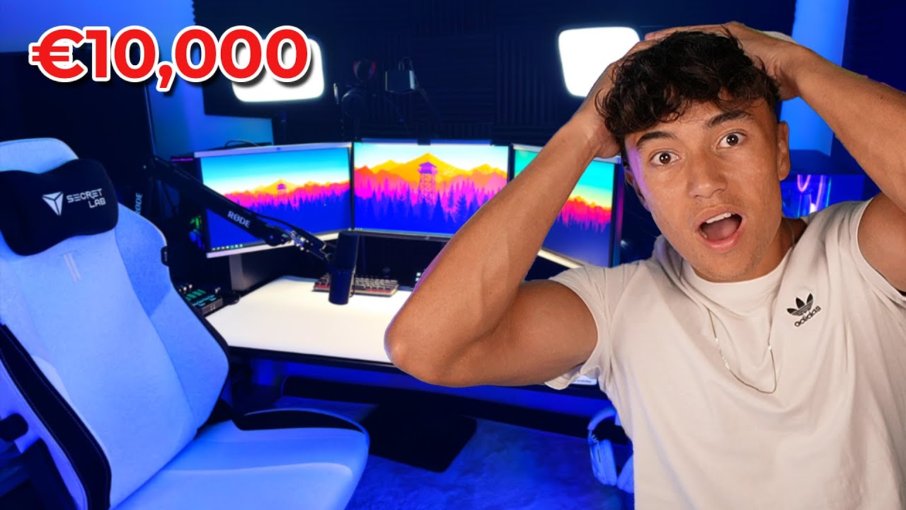 Mijn €10.000,- GAMING SETUP!